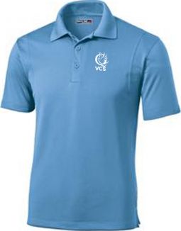 Men's Micropique Sport Polo, Blue Lake